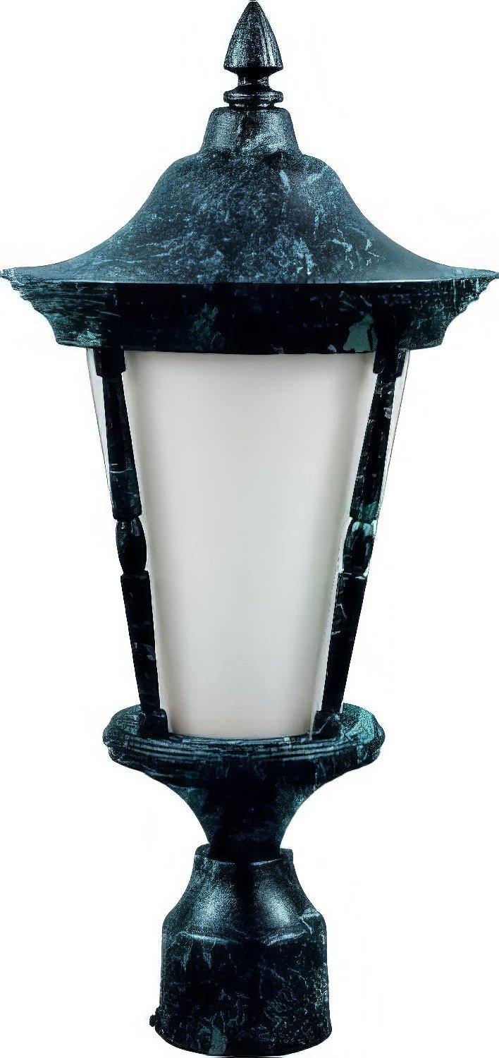Dabmar Lighting GM112-L6-RGBW-VG verde green outdoor post light fixture