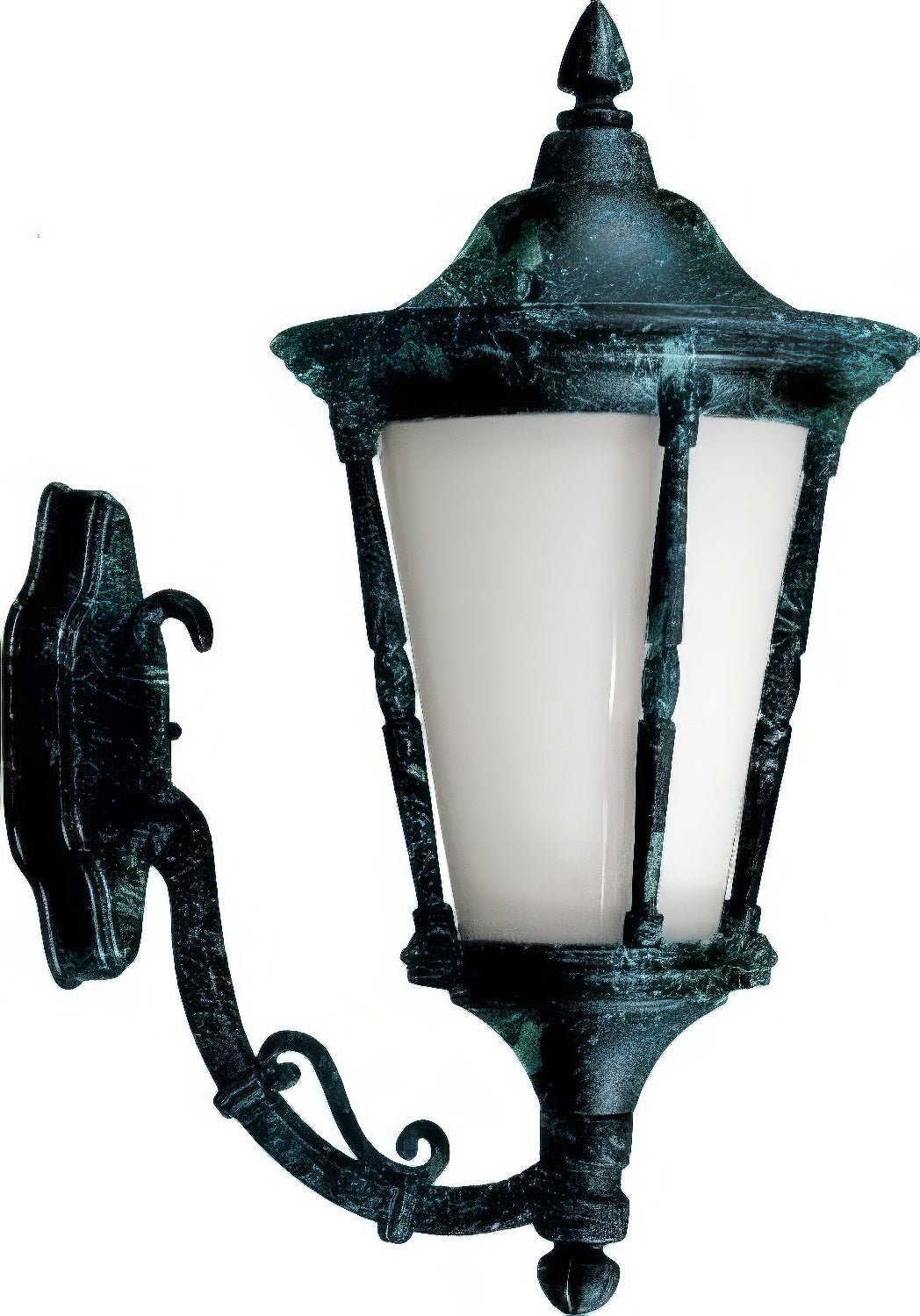 Dabmar Lighting GM115-L6-30K-VG verde green outdoor wall light fixture