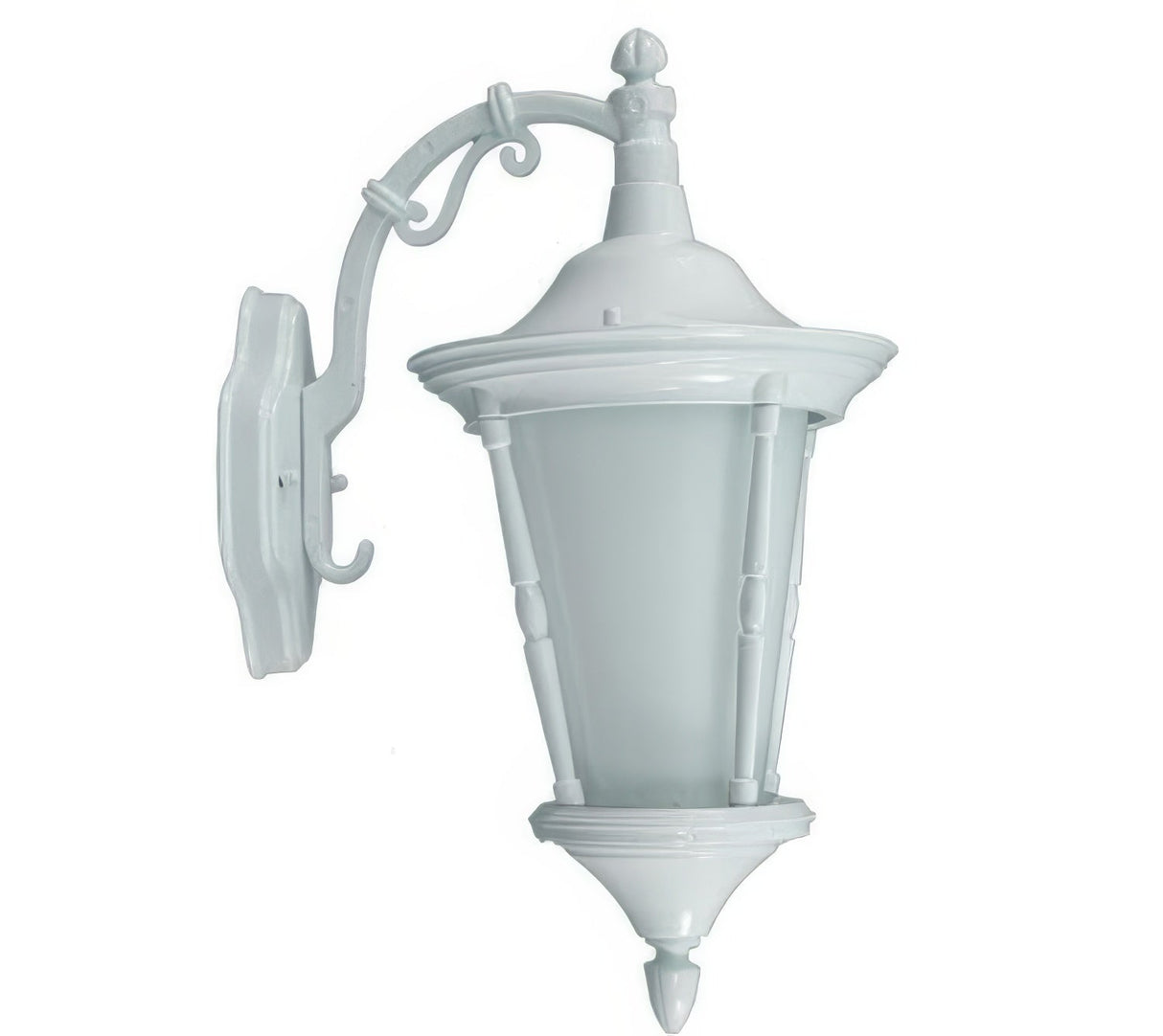 Dabmar Lighting GM116-L18-65K-W white outdoor wall light fixture