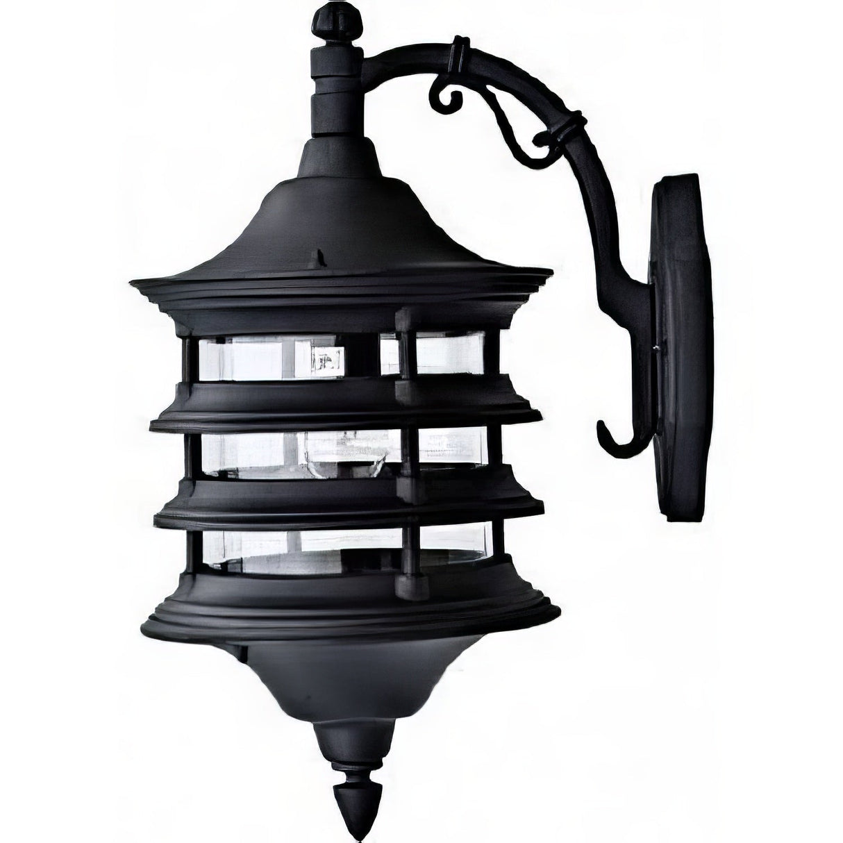 Dabmar Lighting GM186-B black wall light fixture