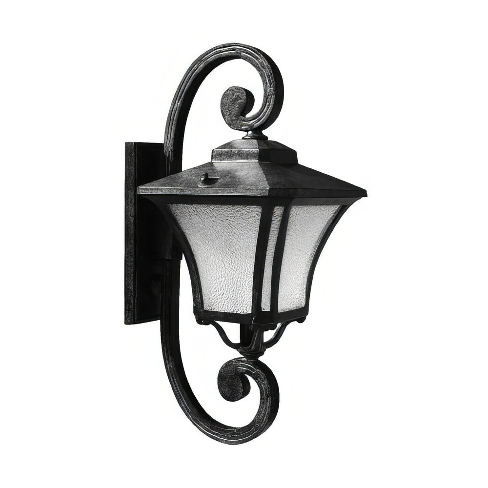 Dabmar Lighting GM211-L9-40K-B black outdoor wall light fixture
