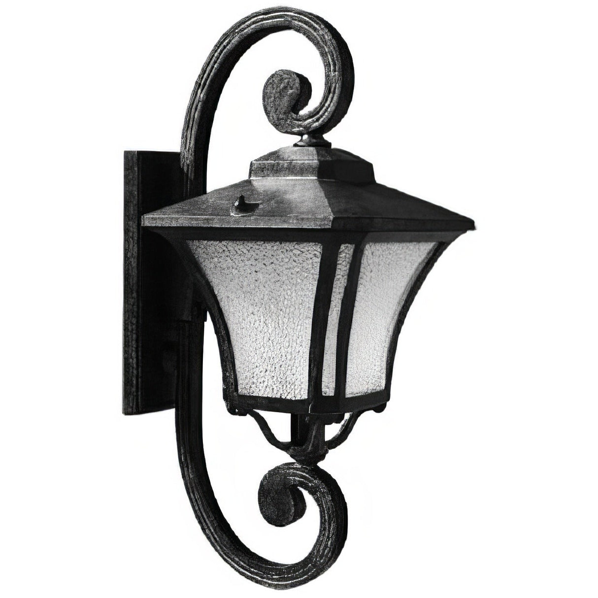 Dabmar Lighting GM217-B black outdoor wall light fixture