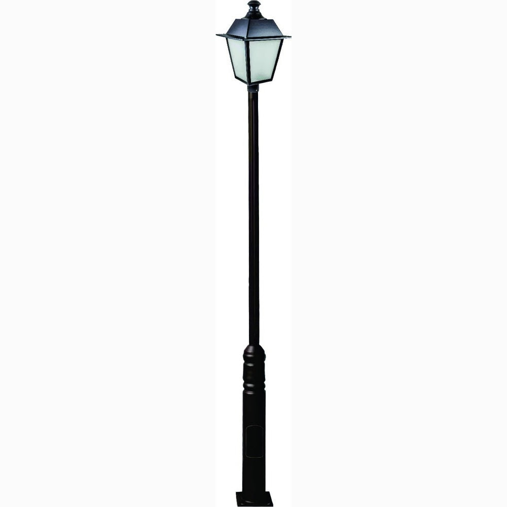 Dabmar Lighting GM2241-B black post light & pole