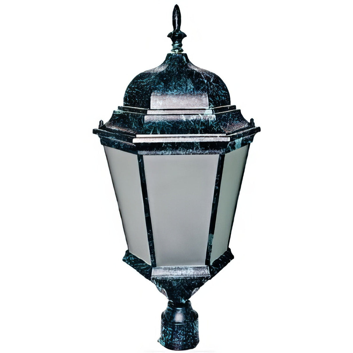Dabmar Lighting GM235-VG/FROST verde green post top fixture
