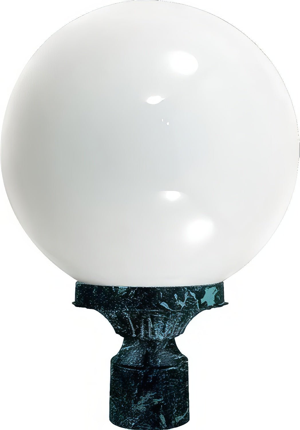 Dabmar Lighting GM240-L9-40K-VG verde green outdoor post light fixture