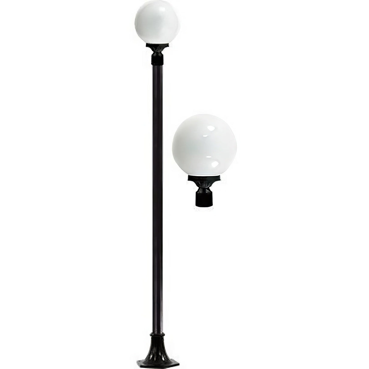 Dabmar Lighting GM2401-B black post light fixture