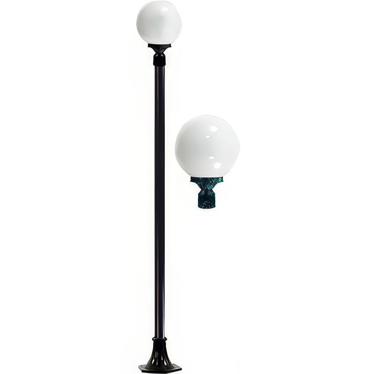 Dabmar Lighting GM2401-VG verde green post light fixture