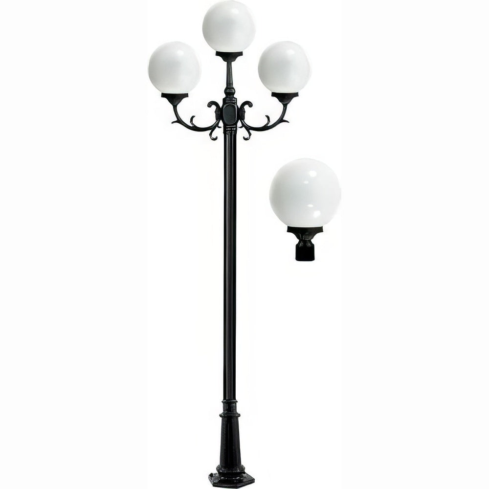 Dabmar Lighting GM2403-B black post light fixture