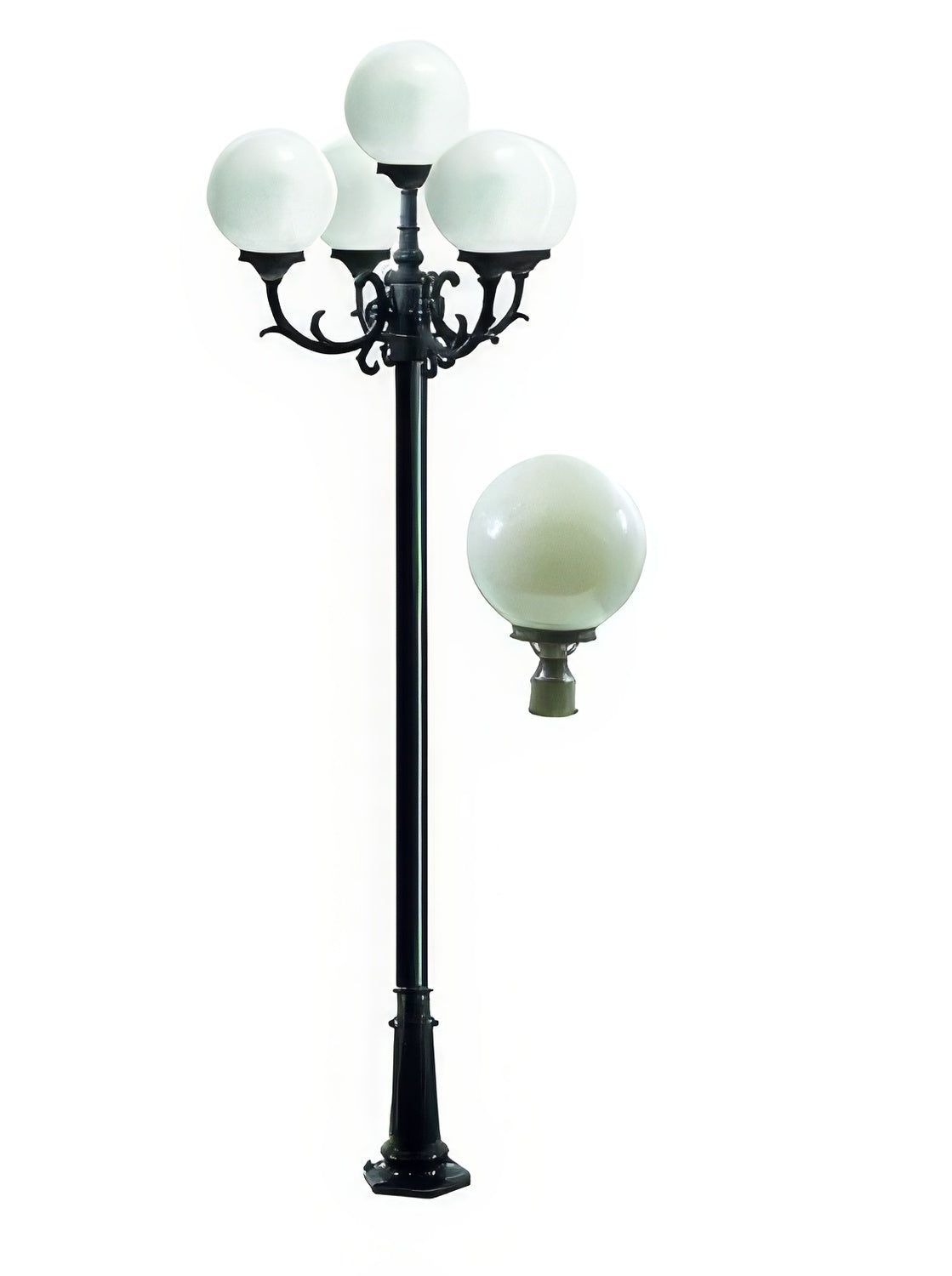 Dabmar Lighting GM2405-BZ bronze post light fixture