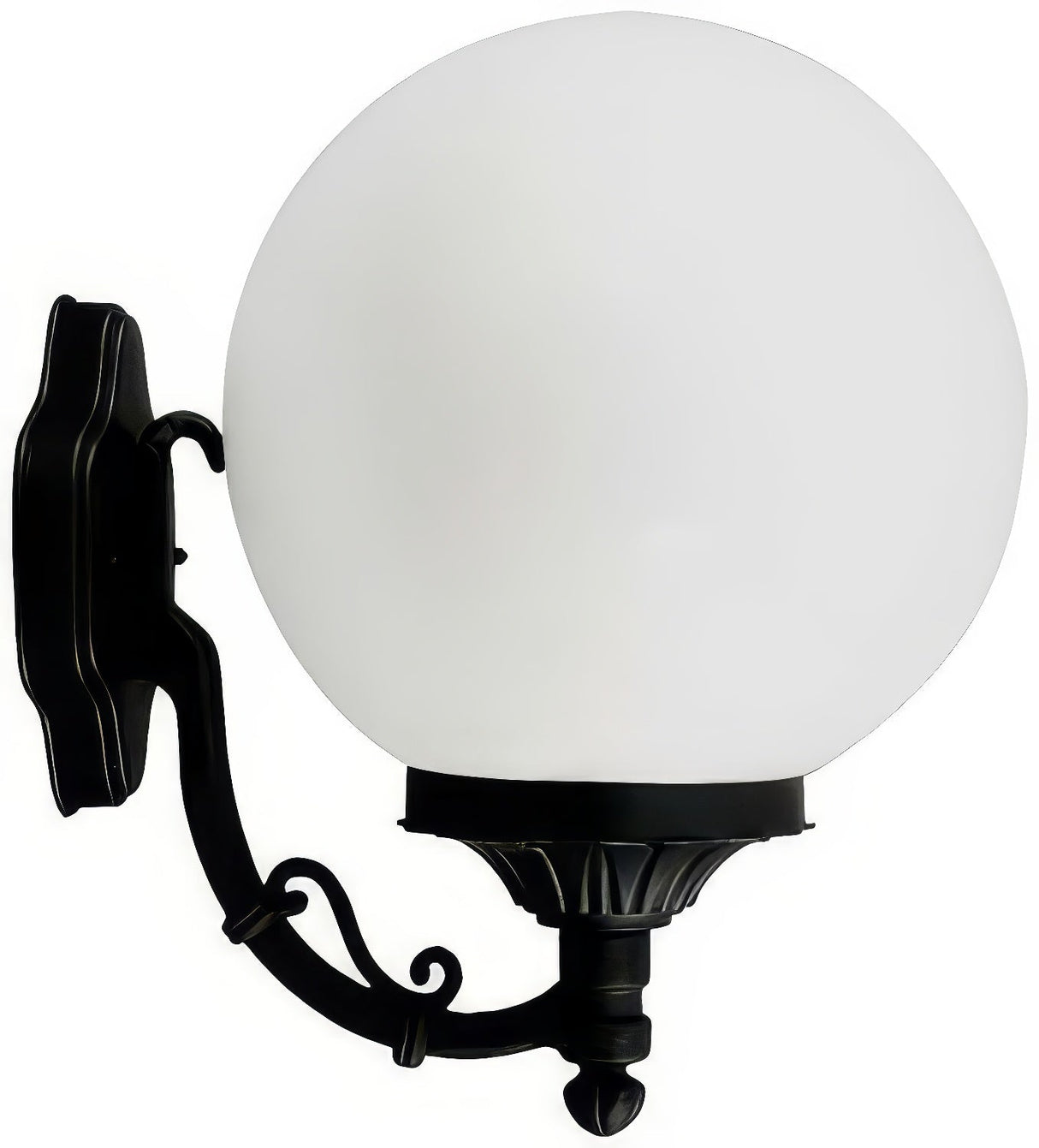 Dabmar Lighting GM245-L12-RGBW-B black outdoor wall light fixture