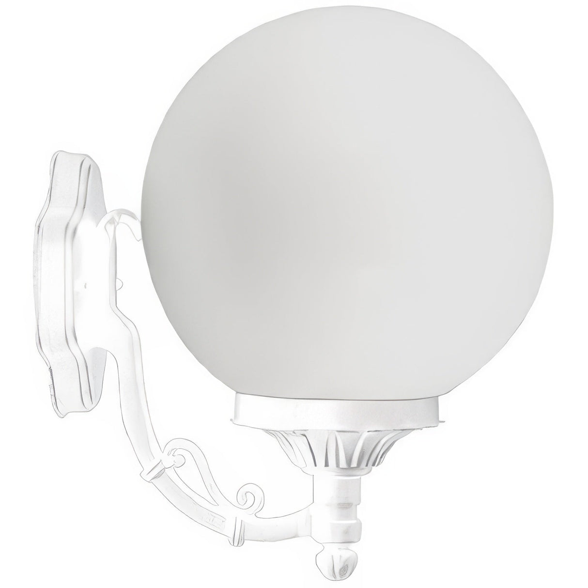 Dabmar Lighting GM245-W white wall light fixture