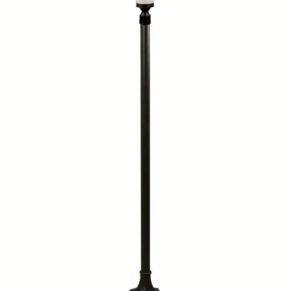 Dabmar Lighting GM2851-L6-RGBW-B black post light & pole