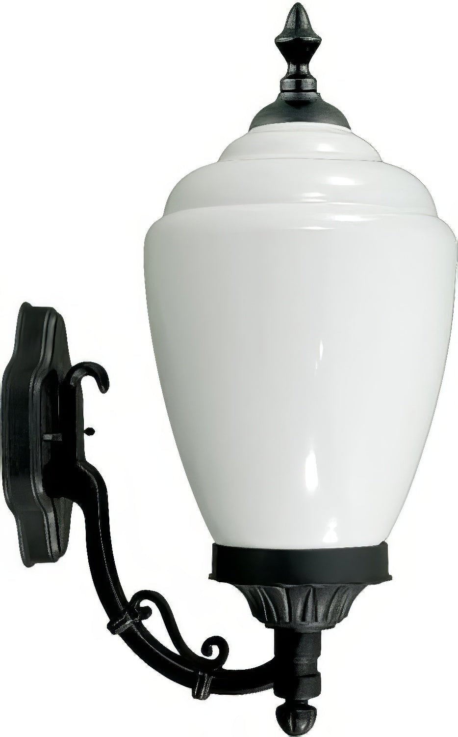 Dabmar Lighting GM290-L6-60K-B black outdoor wall light fixture