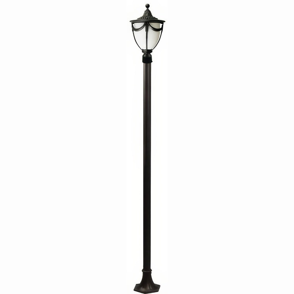 Dabmar Lighting GM4801-L6-RGBW-B black post light & pole