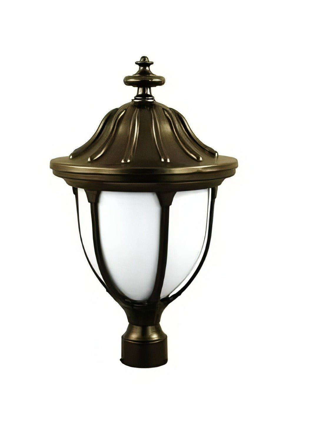 Dabmar Lighting GM552-L6-RGBW-BZ bronze outdoor post light fixture