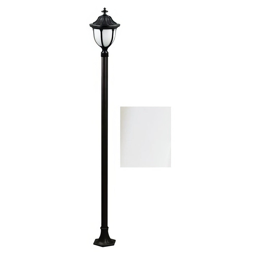 Dabmar Lighting GM5521-L6-RGBW-W white post light & pole