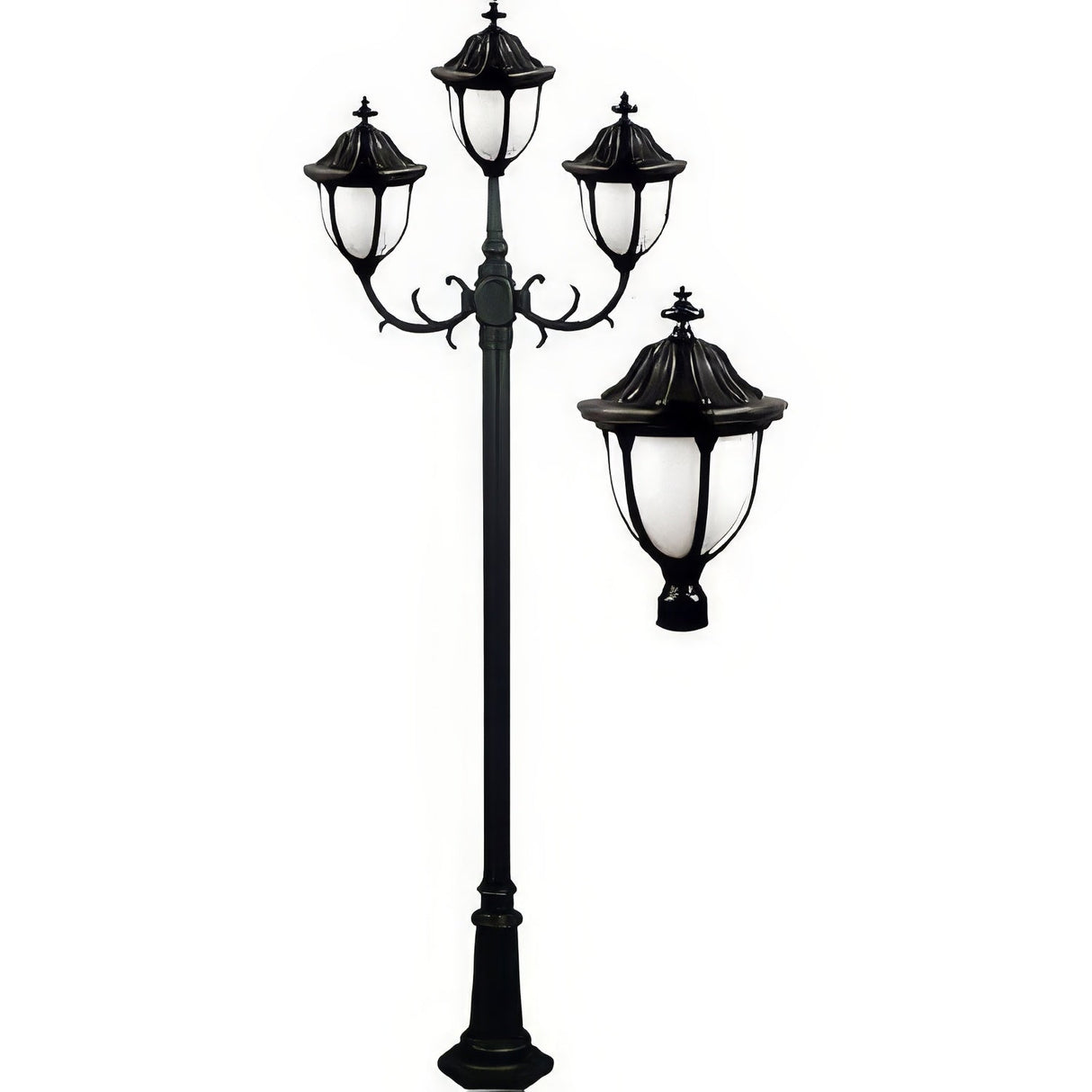 Dabmar Lighting GM5527-B black post light fixture