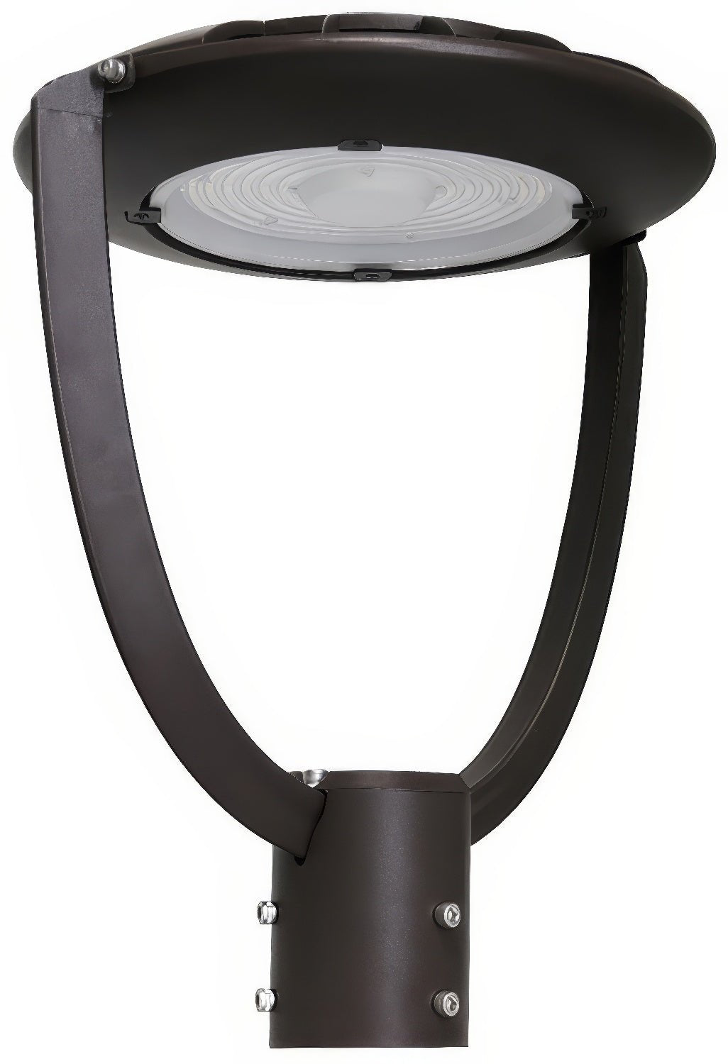 Dabmar Lighting GM573-LB55-MULT-B black outdoor post light fixture