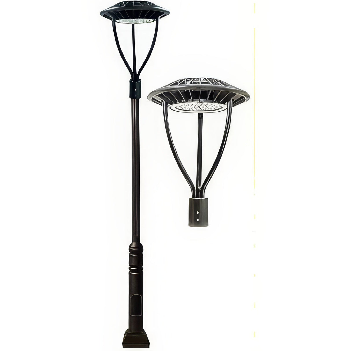 Dabmar Lighting GM5750-LED80-BZ bronze post fixture