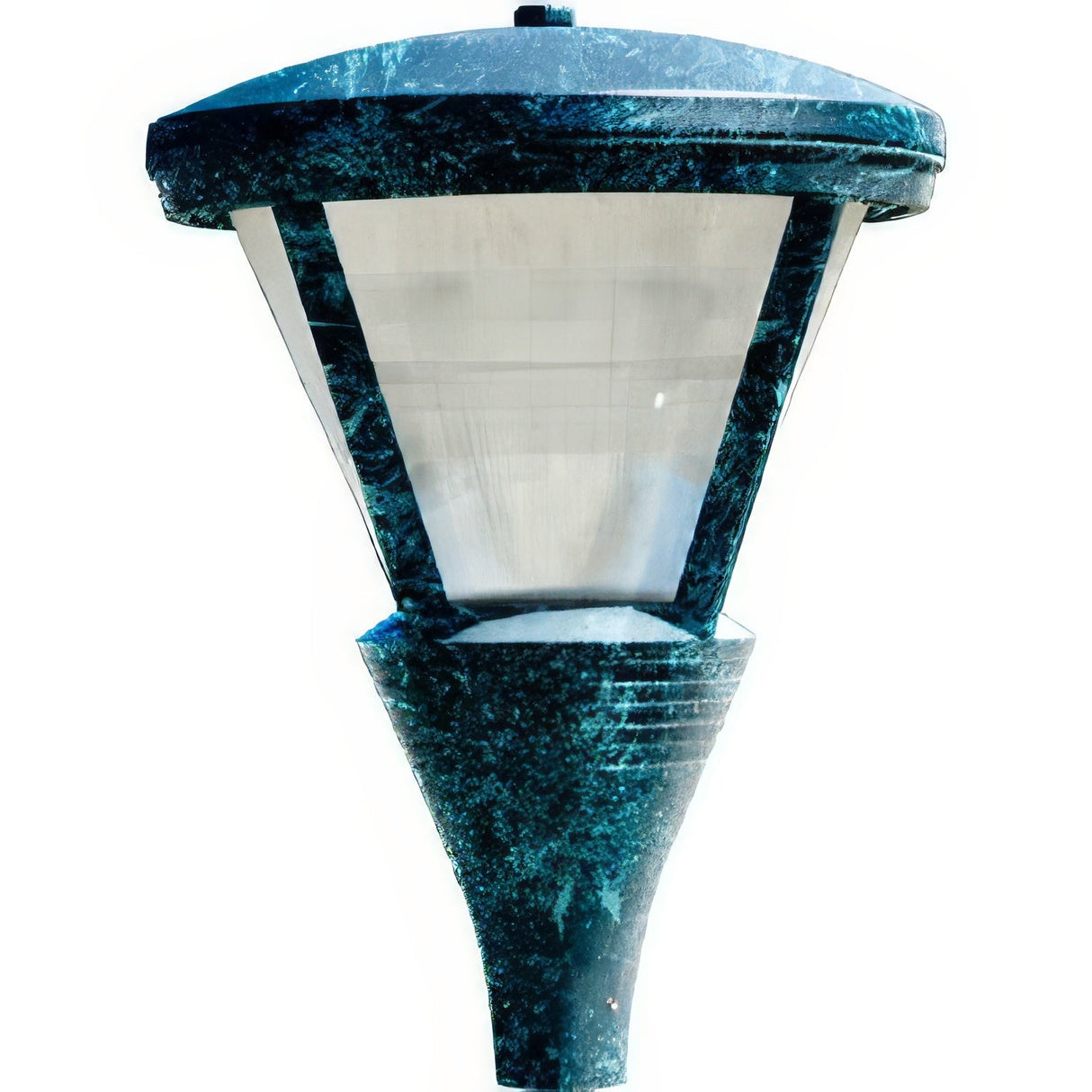 Dabmar Lighting GM586-VG Powder Coated Cast Aluminum Architectural Post Top Light Fixture Verde Green