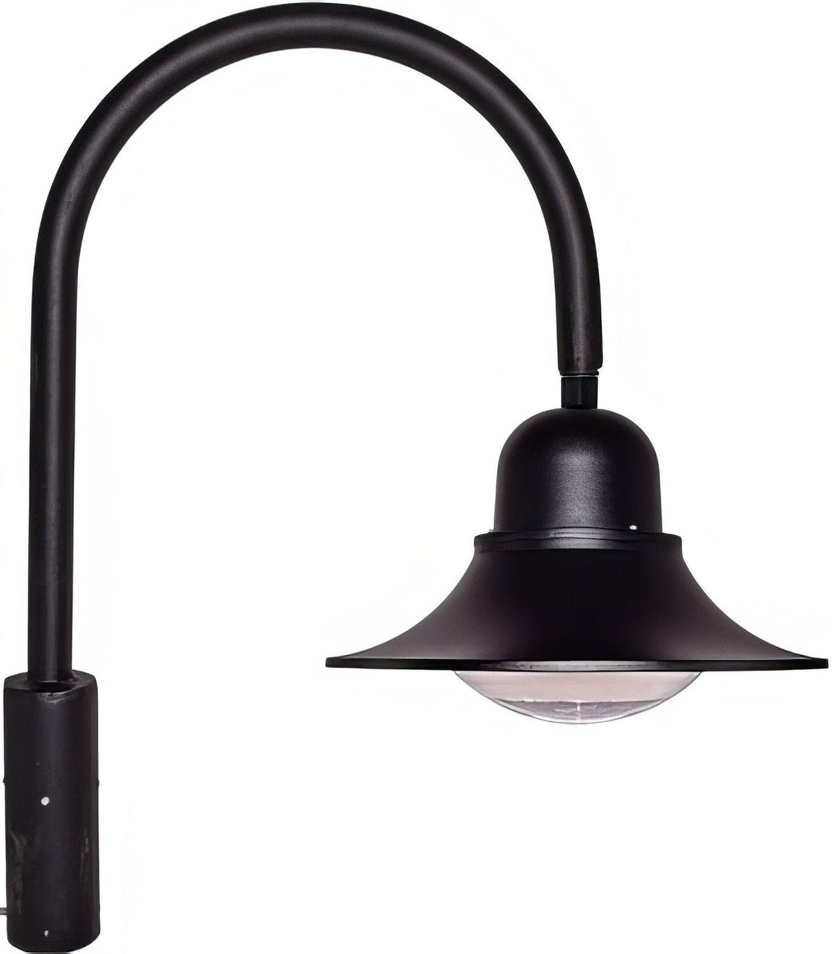 Dabmar Lighting GM601-LB60-50K-B black outdoor post light fixture