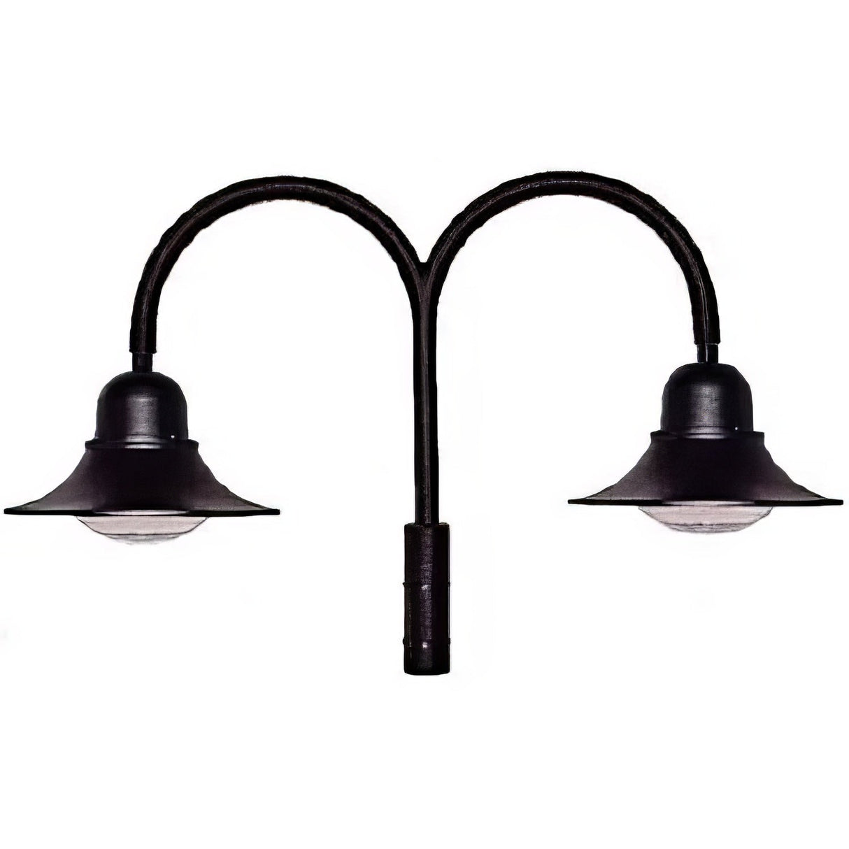 Dabmar Lighting GM605-B black post top led light fixture