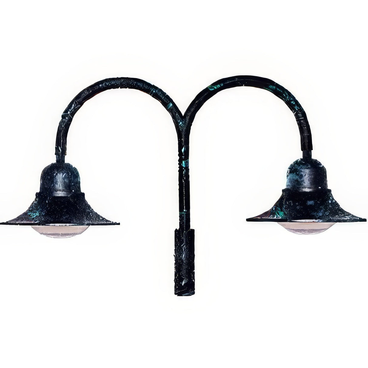 Dabmar Lighting GM605-VG verde green post top led light fixture