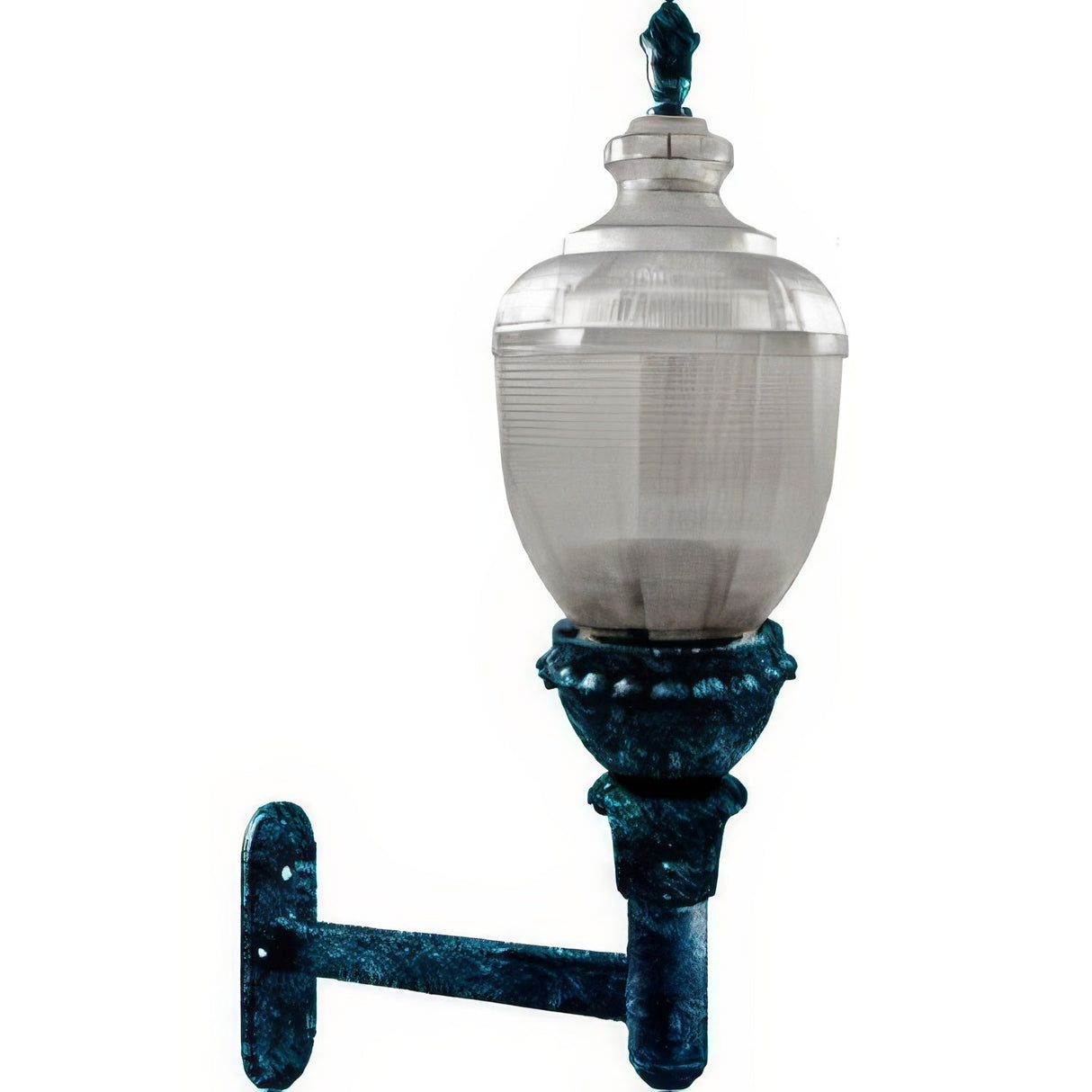 Dabmar Lighting GM696-VG Clear Acorn Wall Fixture 150 Watt Metal Halide Mogul Base 120 Volts Verde Green