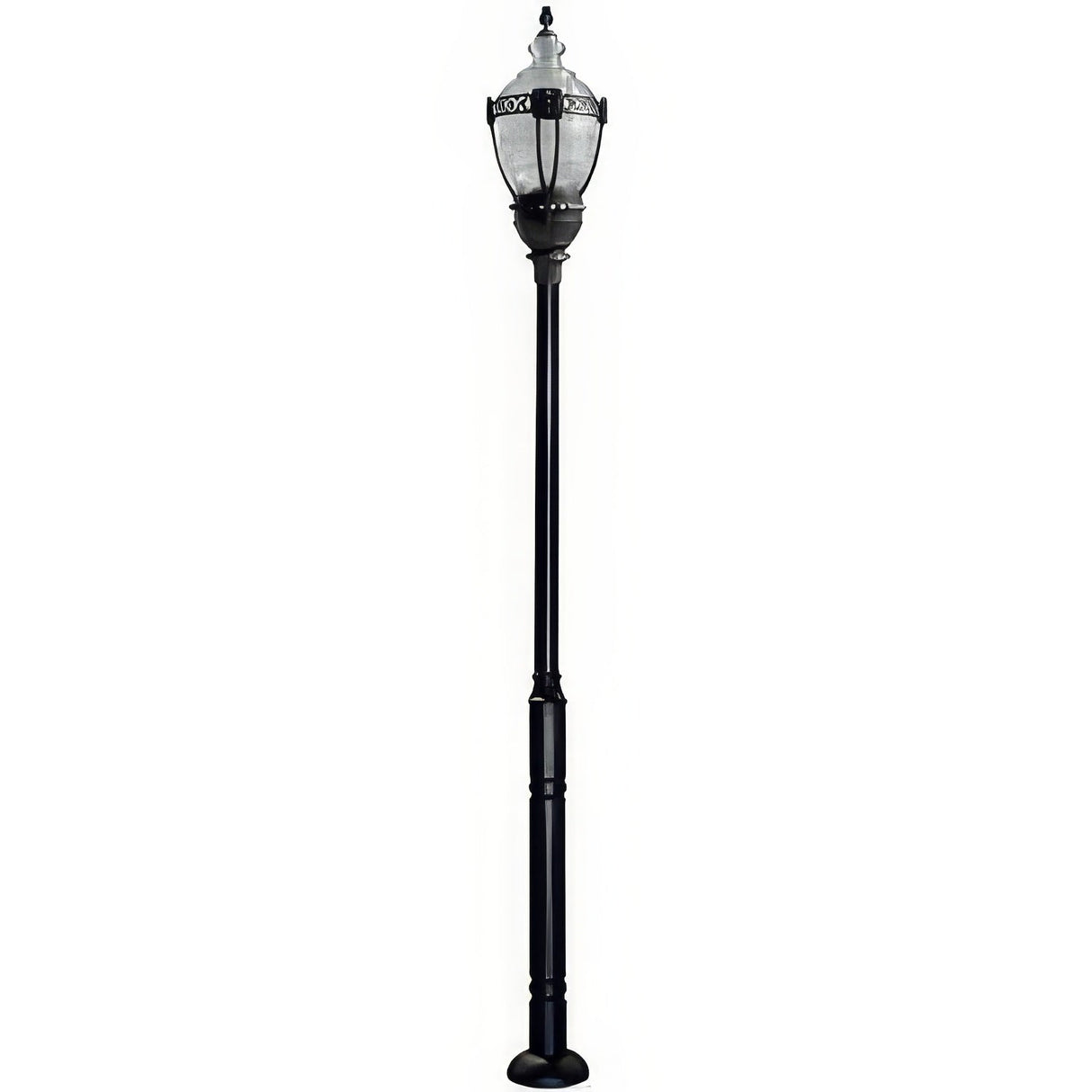 Dabmar Lighting GM8030-LED120-B black top acorn fixture