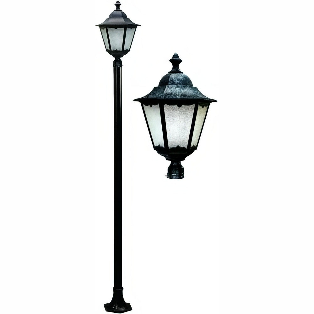 Dabmar Lighting GM8121-L20-30K-VG verde green post light & pole