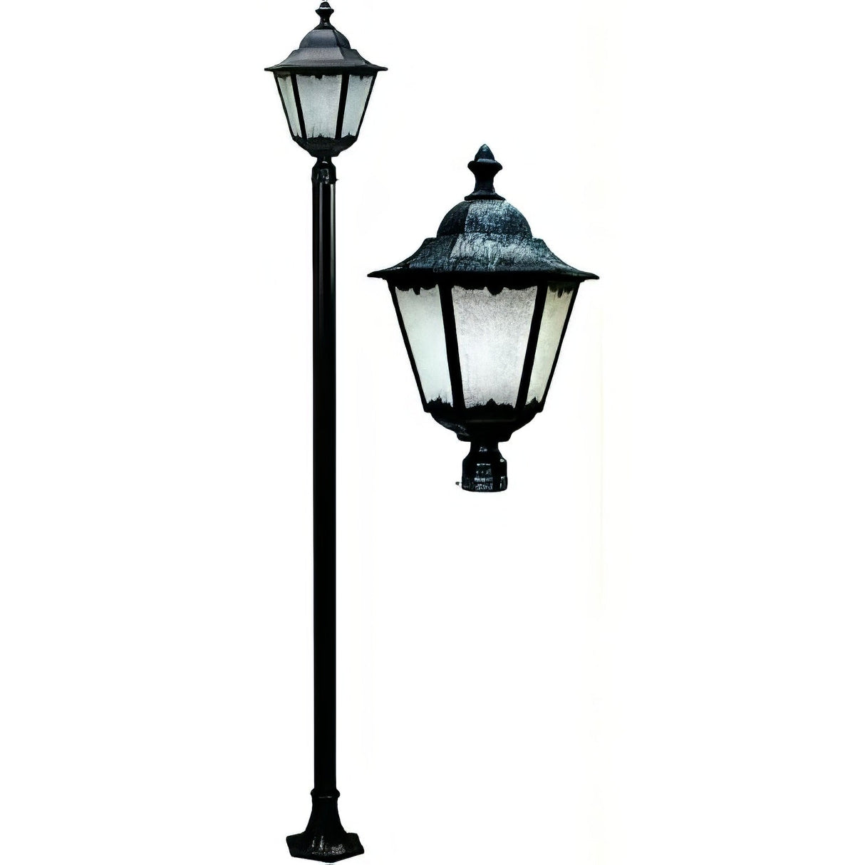 Dabmar Lighting GM8135-VG-MT verde green post fixture