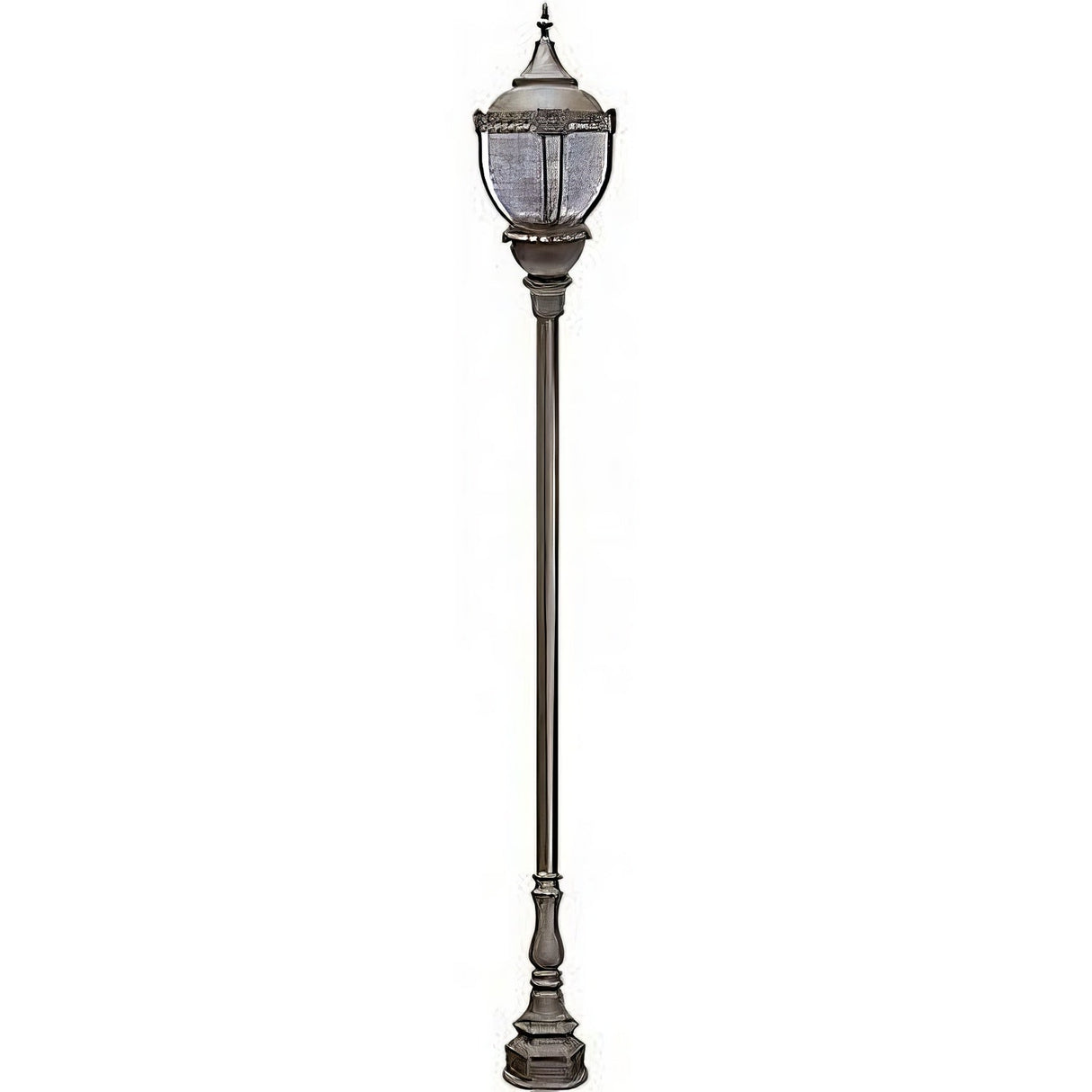 Dabmar Lighting GM8951-BZ bronze top decorative base acorn fixture