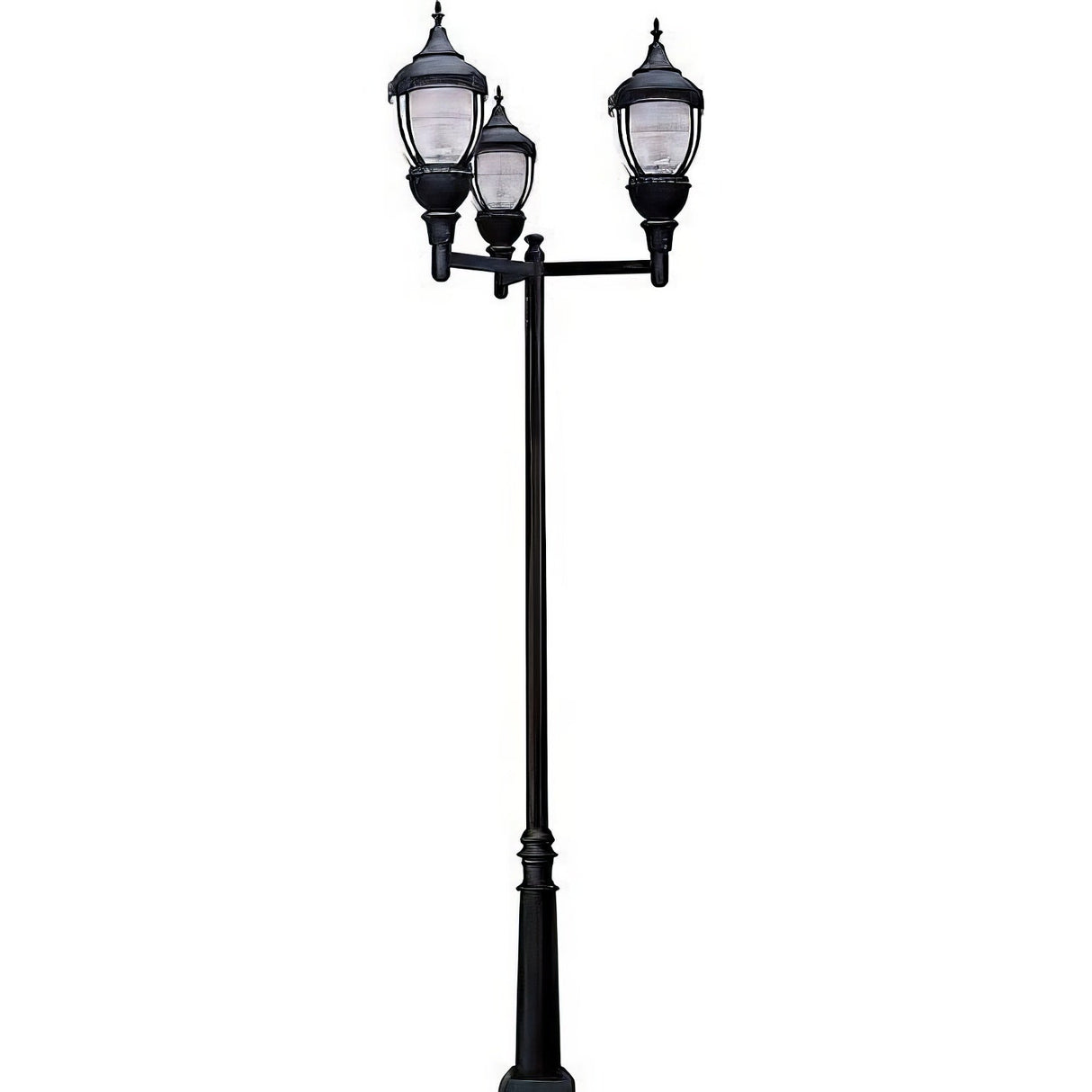Dabmar Lighting GM9101-B black acorn post top fixture