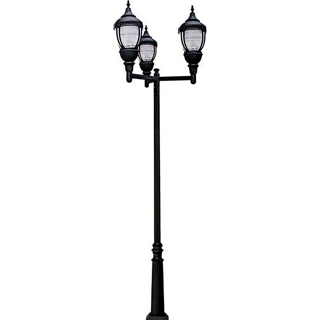 Dabmar Lighting GM9102-B black acorn post top fixture