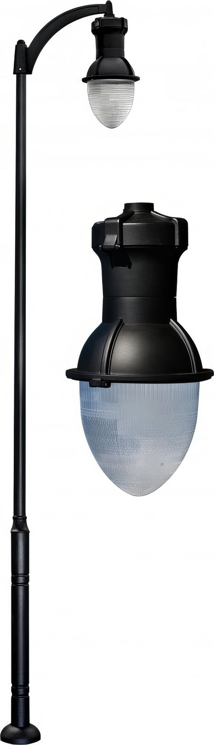 Dabmar Lighting GM9272-B black post light fixture