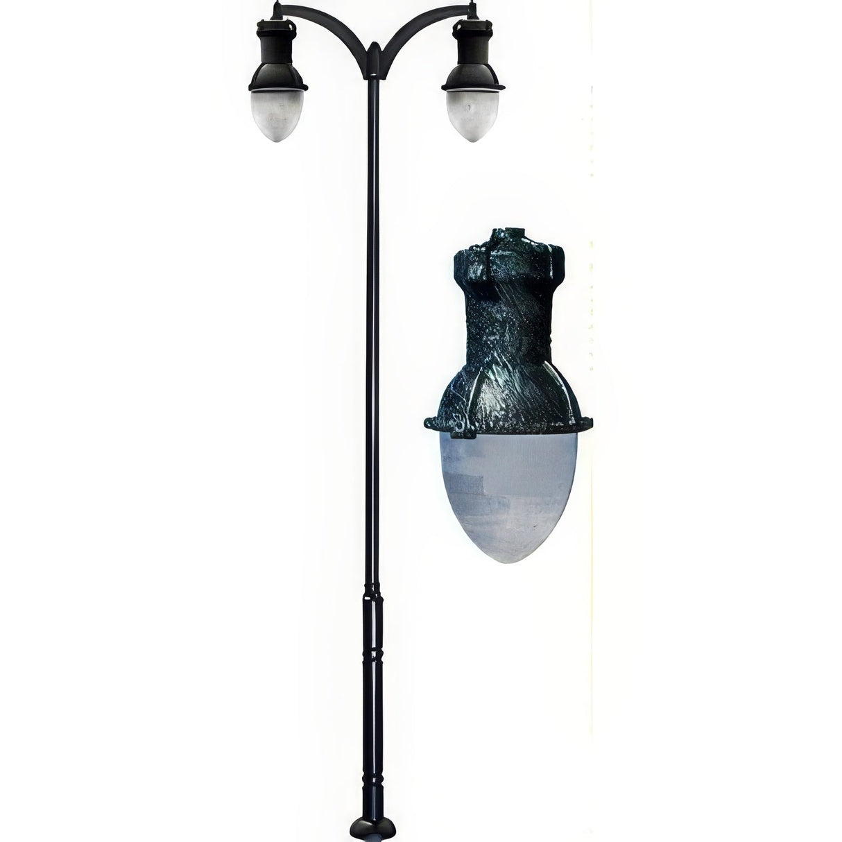 Dabmar Lighting GM9287-VG-MT verde green post light fixture