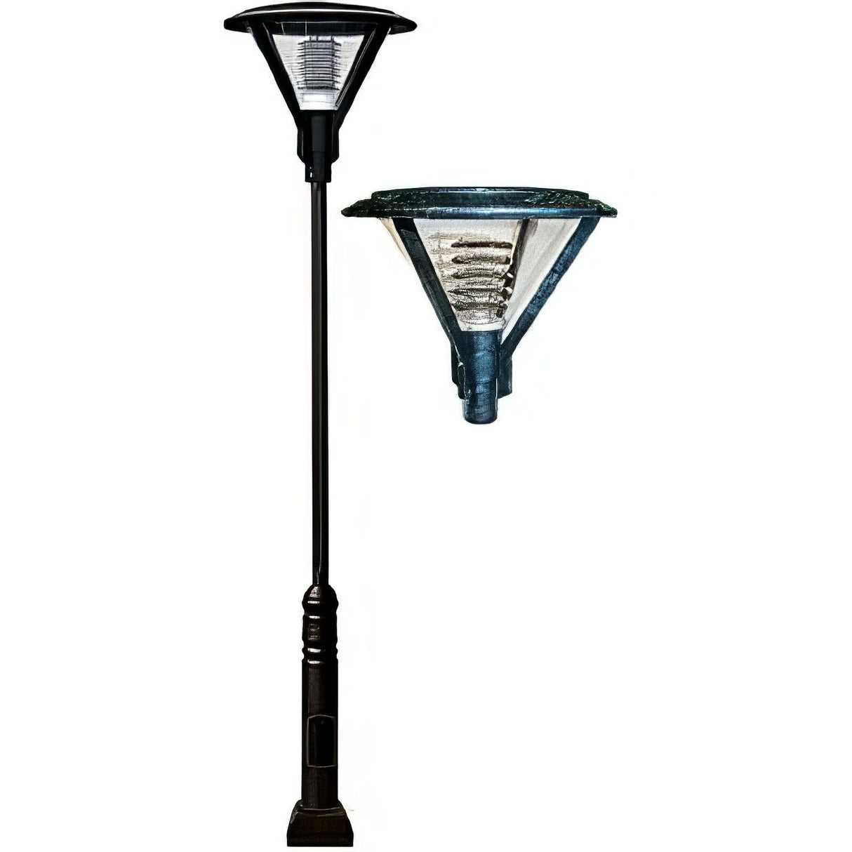 Dabmar Lighting GM9513-VG-MT-MT Architectural Post Fixture 70 Watt Metal Halide Multi-Tap Verde Green