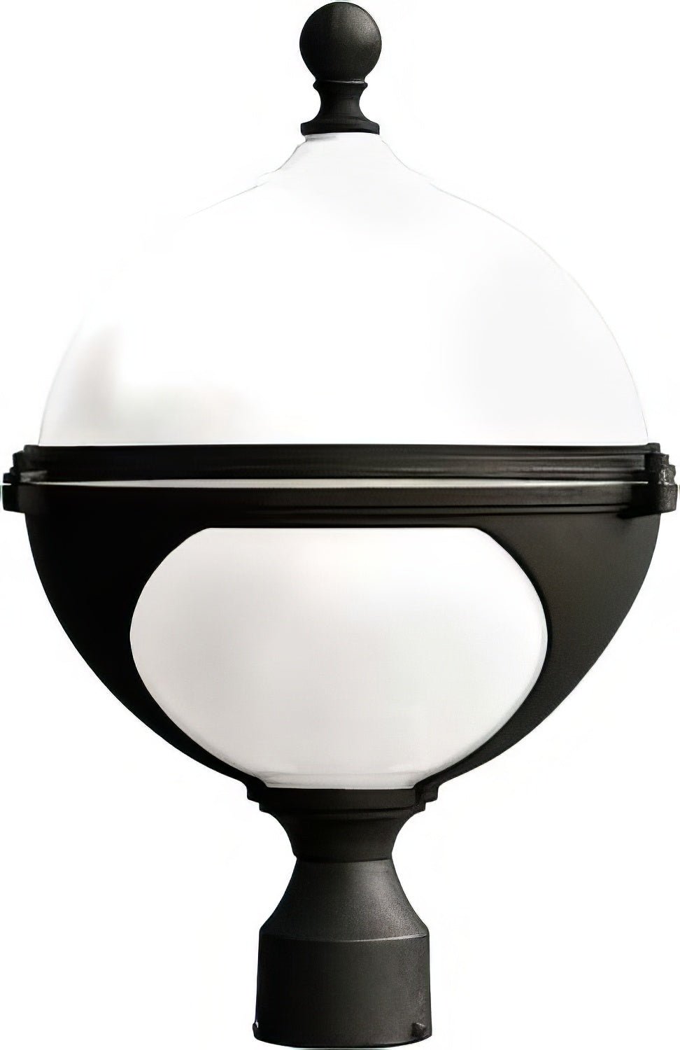 Dabmar Lighting GM972-L18-65K-B black outdoor post light fixture
