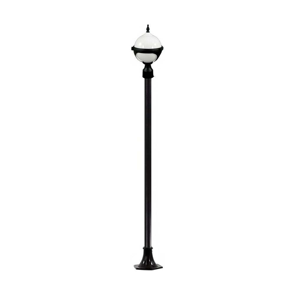 Dabmar Lighting GM9721-L6-RGBW-B black post light & pole