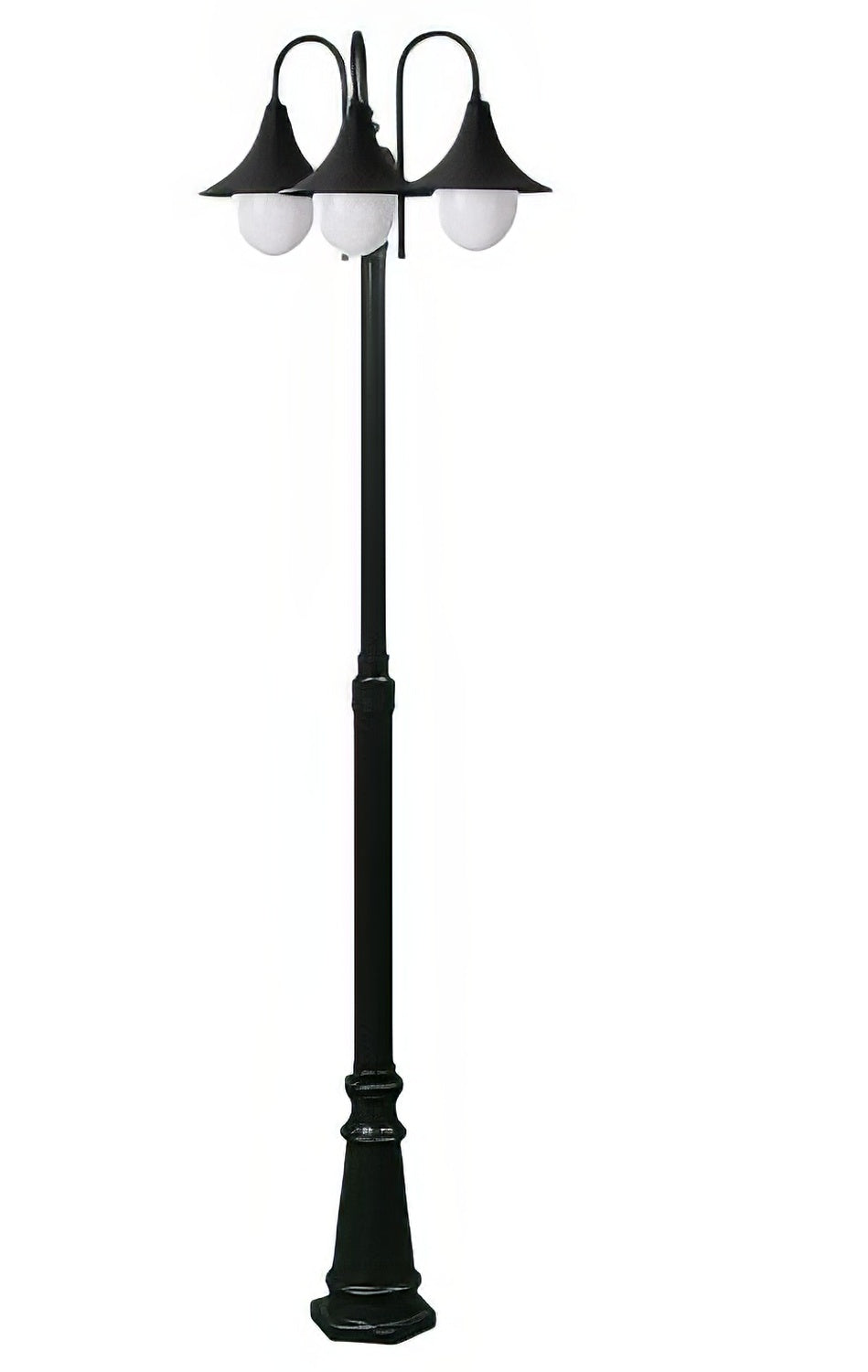 Dabmar Lighting GM9903-B black post light fixture