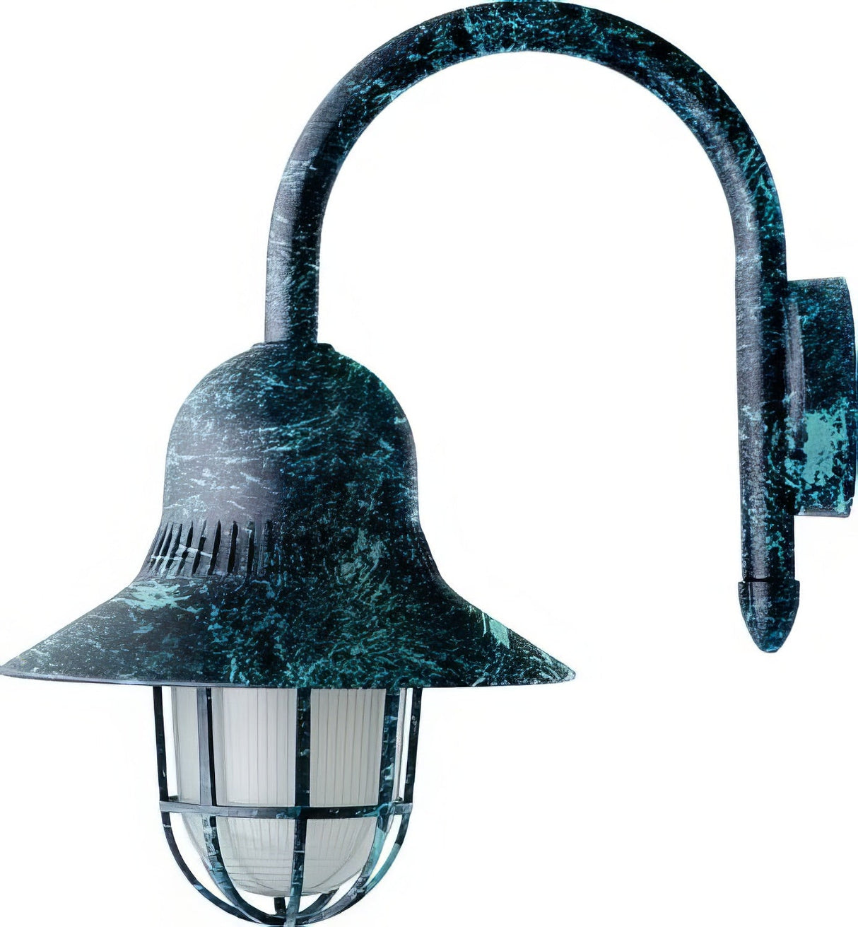 Dabmar Lighting GM997-L18-65K-VG verde green outdoor wall light fixture