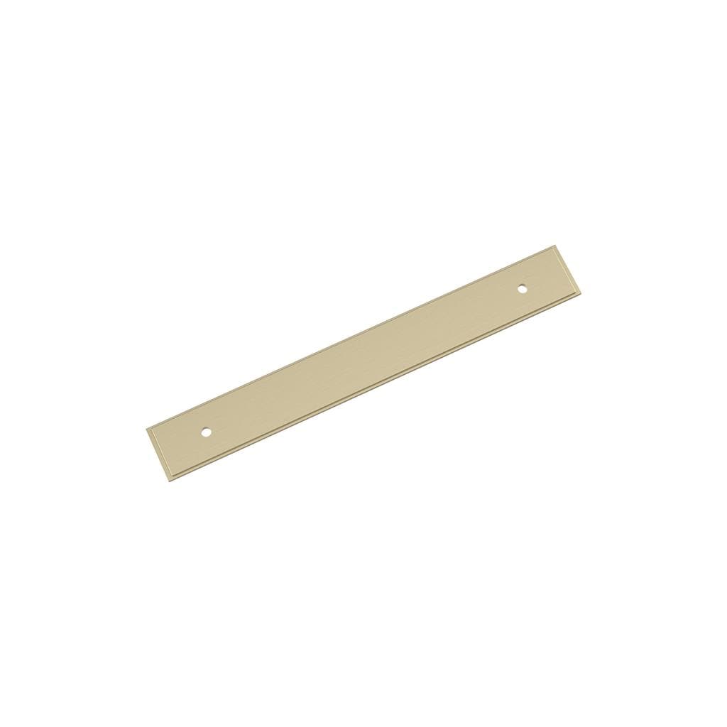 Amerock BP37590BBZ Maymont 6-5/16 inch (160mm) Center-to-Center Rectangle Golden Champagne Cabinet Pull Backplate