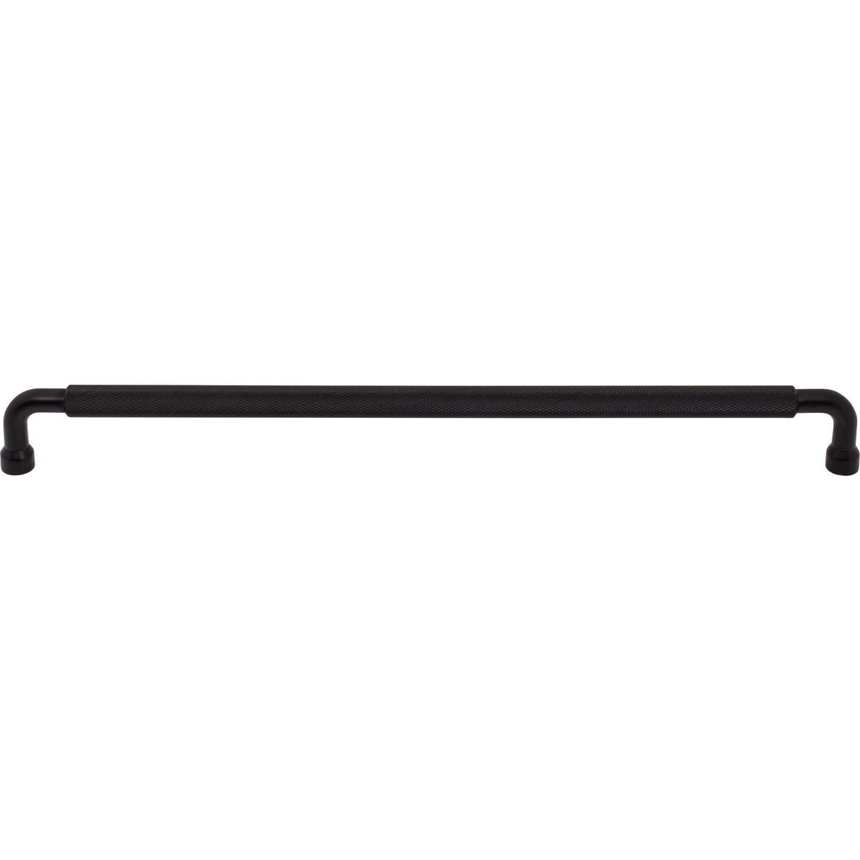 Top Knobs TK3267BLK Garrison 12" Center to Center Bar Pull Flat Black