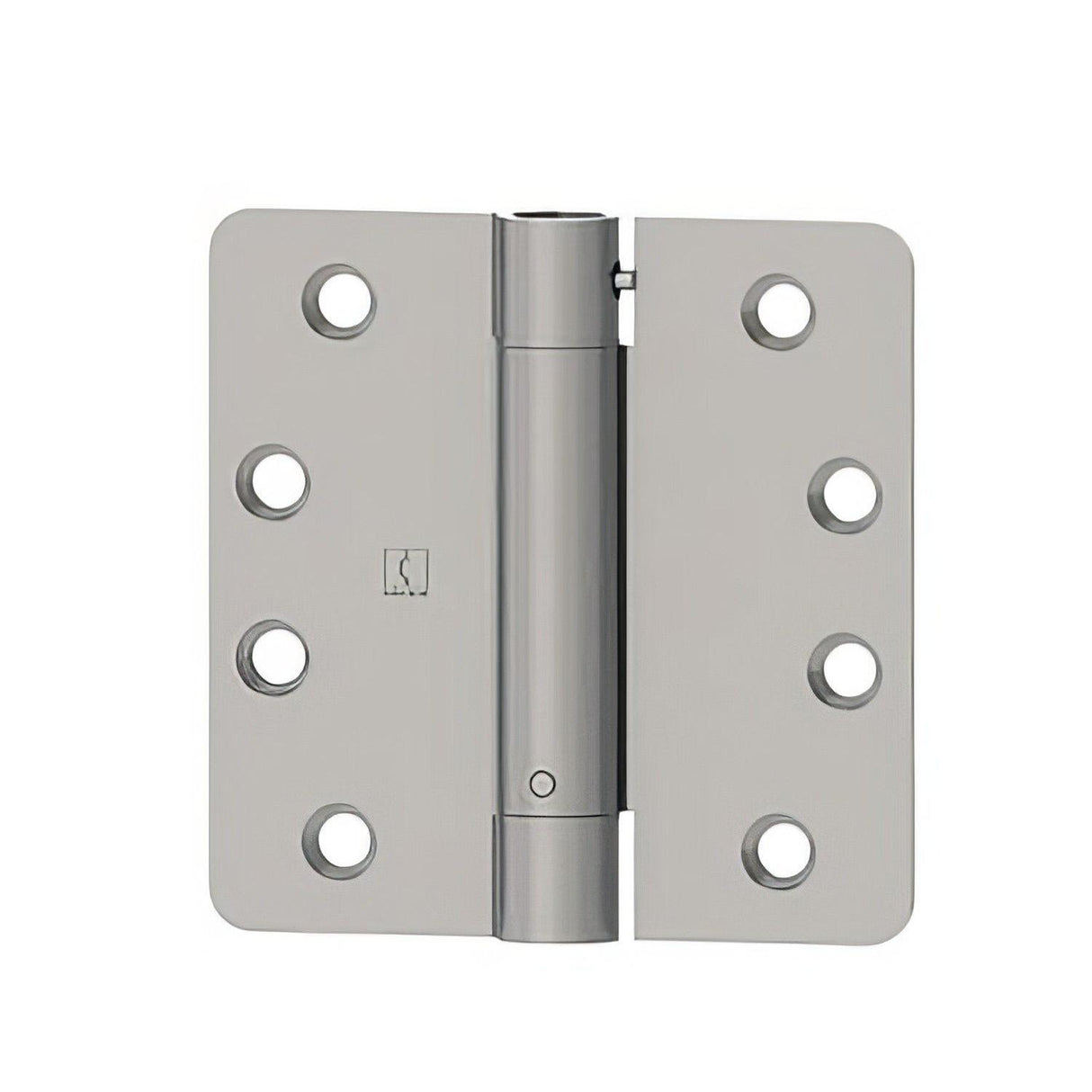 Hager 1251415.1 12514 4 X 4 Full Mortise 1/4" Radius Corner Spring Hinge Satin Nickel