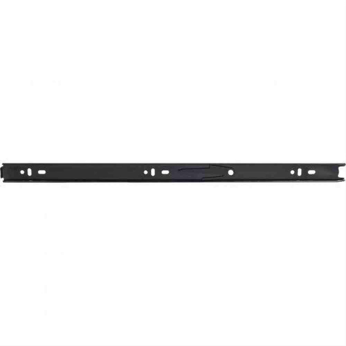 Hardware Resources 303-50-16BLKD 16" Drawer Member Standard Duty 100 lbs Black Ball Bearing Drawer Slides