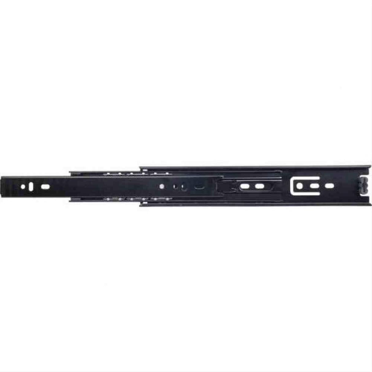 Hardware Resources 303FU12BLK 12" Heavy Duty Black 100 lb Full Extension Ball Bearing Drawer Slide