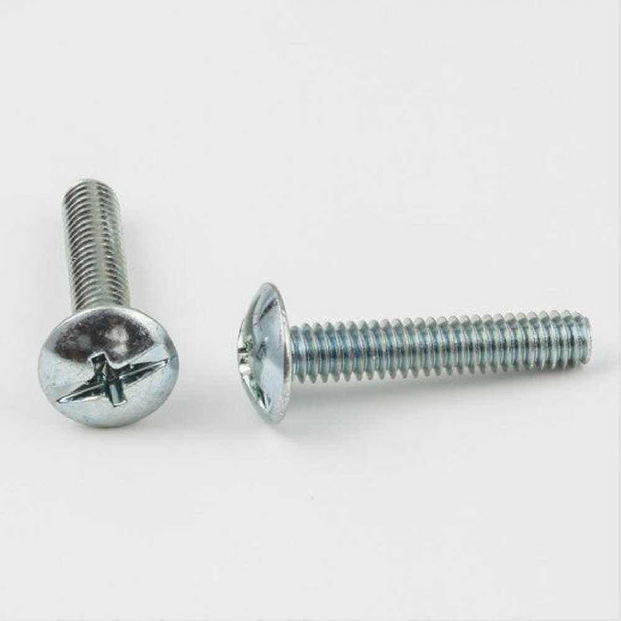 Hardware Resources 32X0780-B 8/32" x 7/8" Zinc Plated Phillips Slotted Combo Drive Truss Head Machine Screw