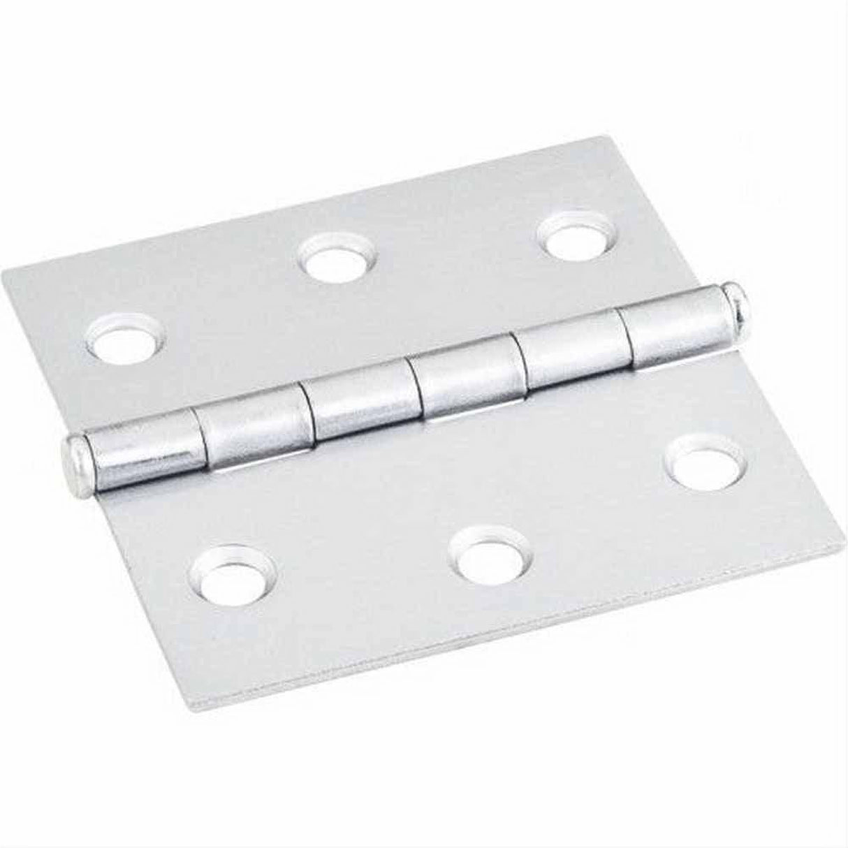 Hardware Resources 33524BC Antique Brass 2-1/2" x 2-1/2" Swaged Butt Hinge Chrome