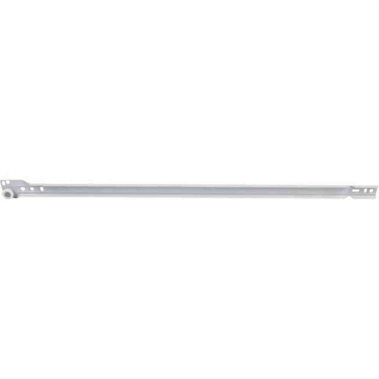 Hardware Resources 41575CL 22-5/8" (575 mm) V-Notch Non-Self-Closing Single Captive Slide Cabinet Left White