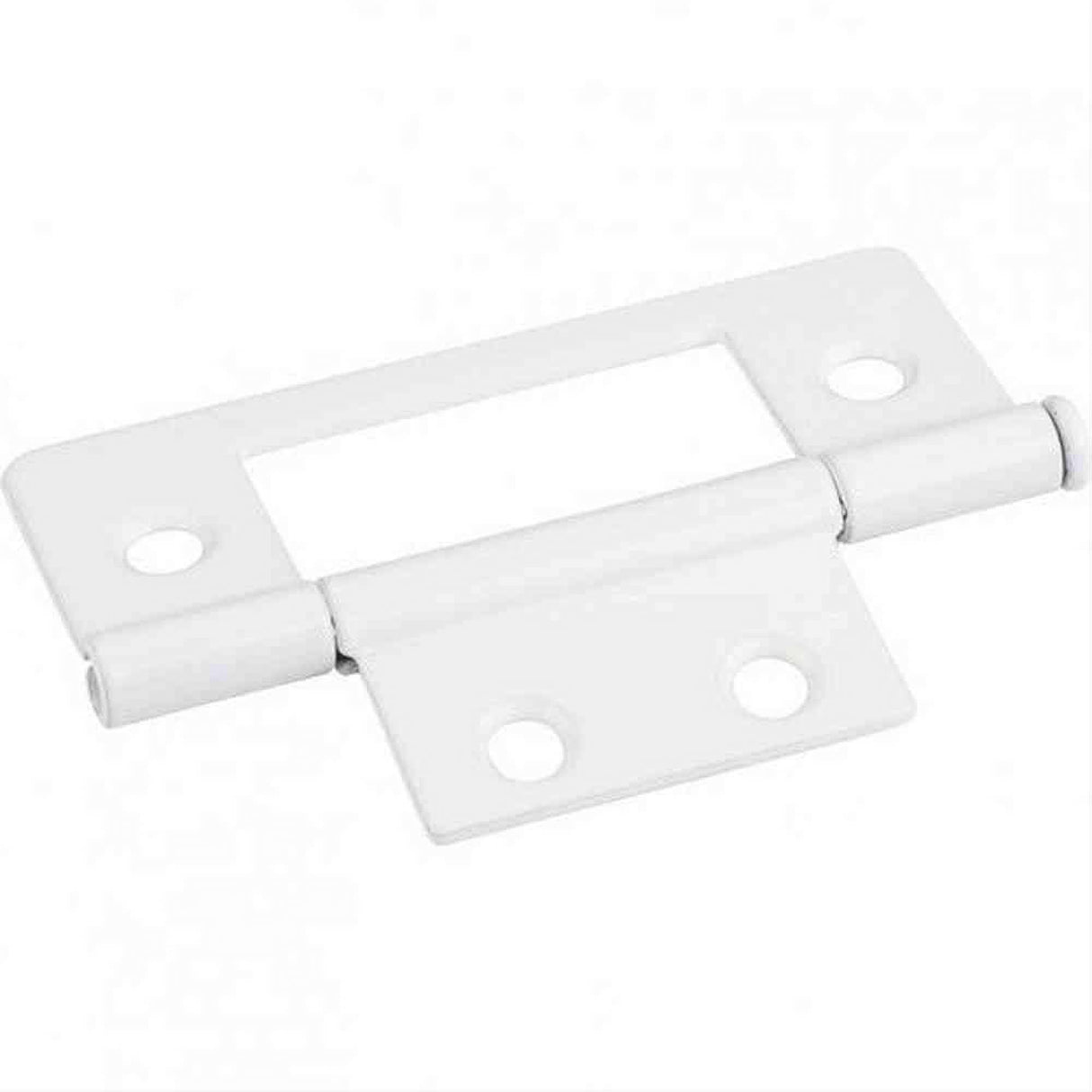 Hardware Resources 9500BWH 9500 3" Loose Pin Non-Mortise Hinge 4 Hole Bright White